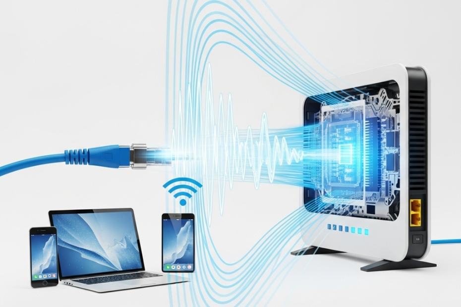 Fiber İnternet Çalışma Prensibi